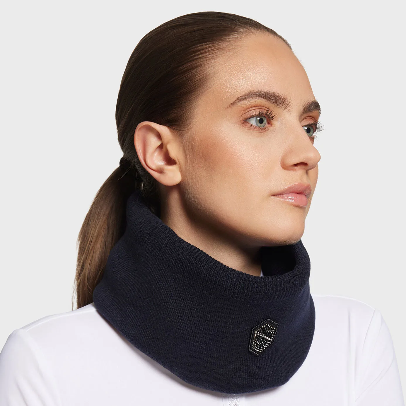 Samshield Neck Warmer Pearl - Navy/Metal Eclipse