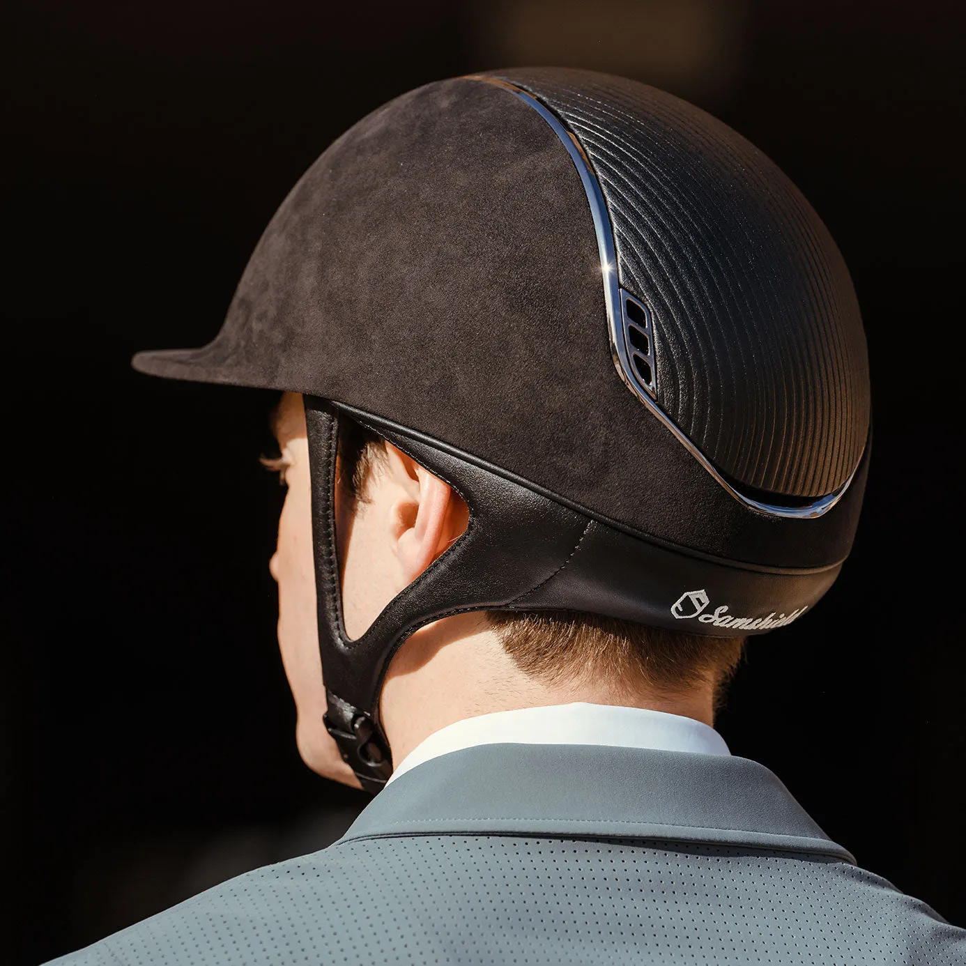 Samshield V2 Premium Standard Riding Hat - Black