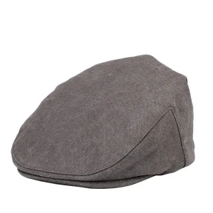 TRP0503 Troop London Accessories Canvas Old School Style Hat, Flat Cap, Shelby Newsboy Cap