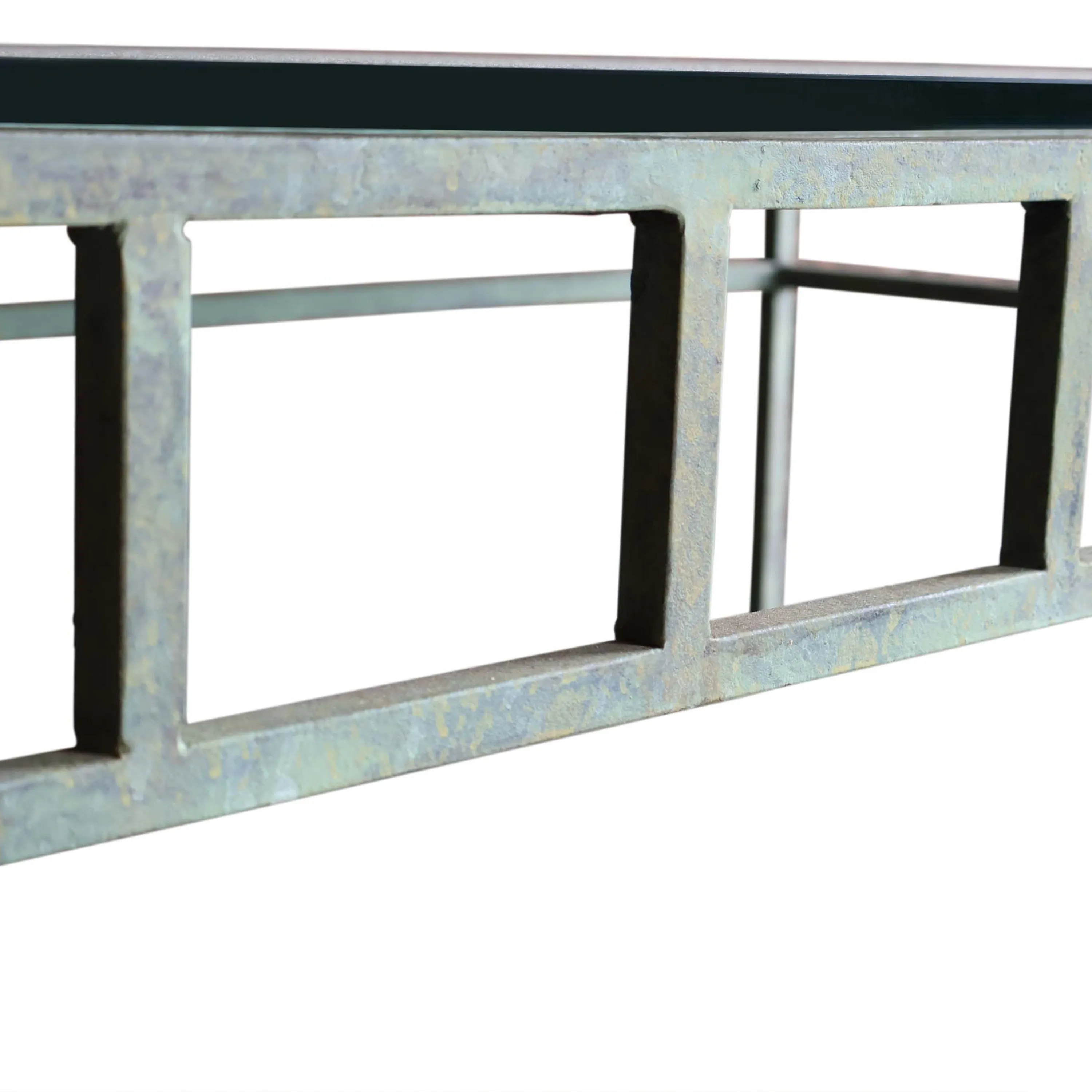 Verdigris Iron Coffee Table