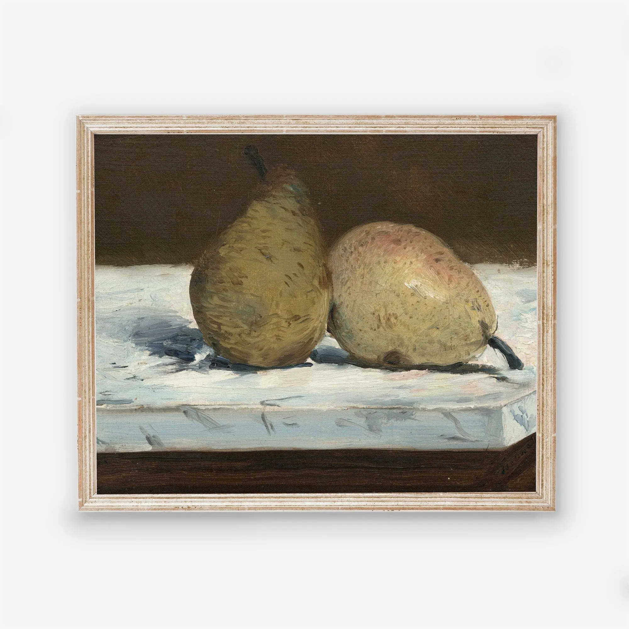 Vintage Pears Kitchen Wall Art