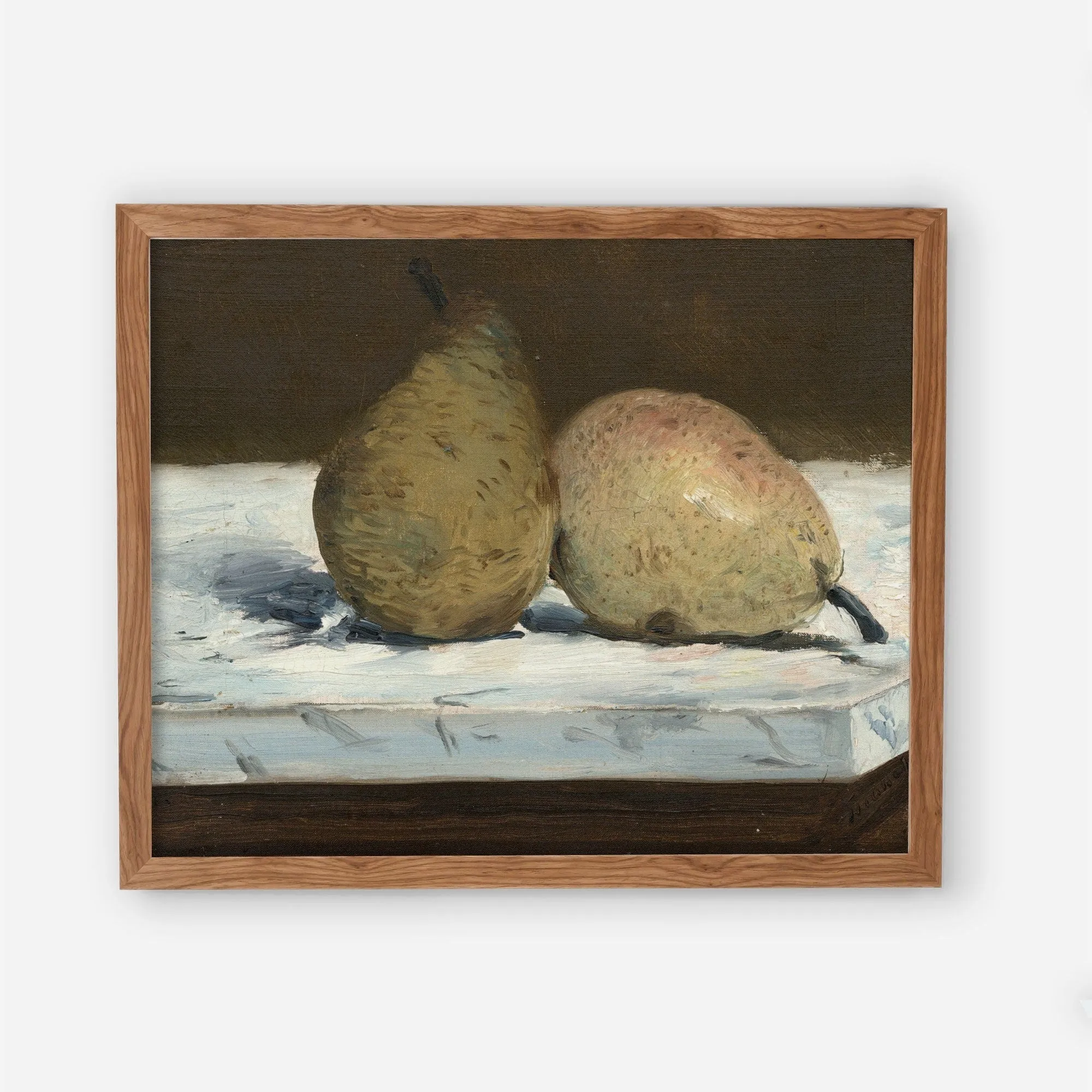 Vintage Pears Kitchen Wall Art