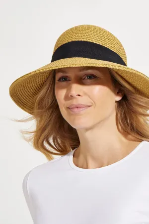 Women's Asymmetrical Clara Sun Hat  |  Natural