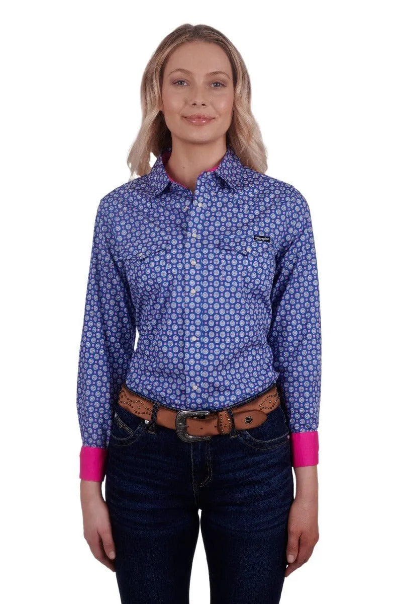 Wrangler Shirt Womens Karla Western