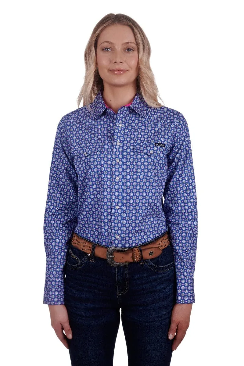 Wrangler Shirt Womens Karla Western